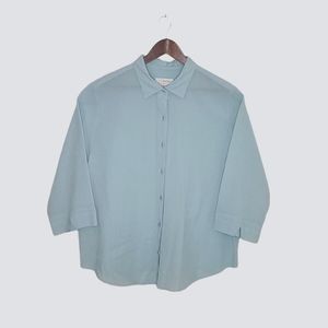 CJ Banks 3/4 length Sleeve Blouse